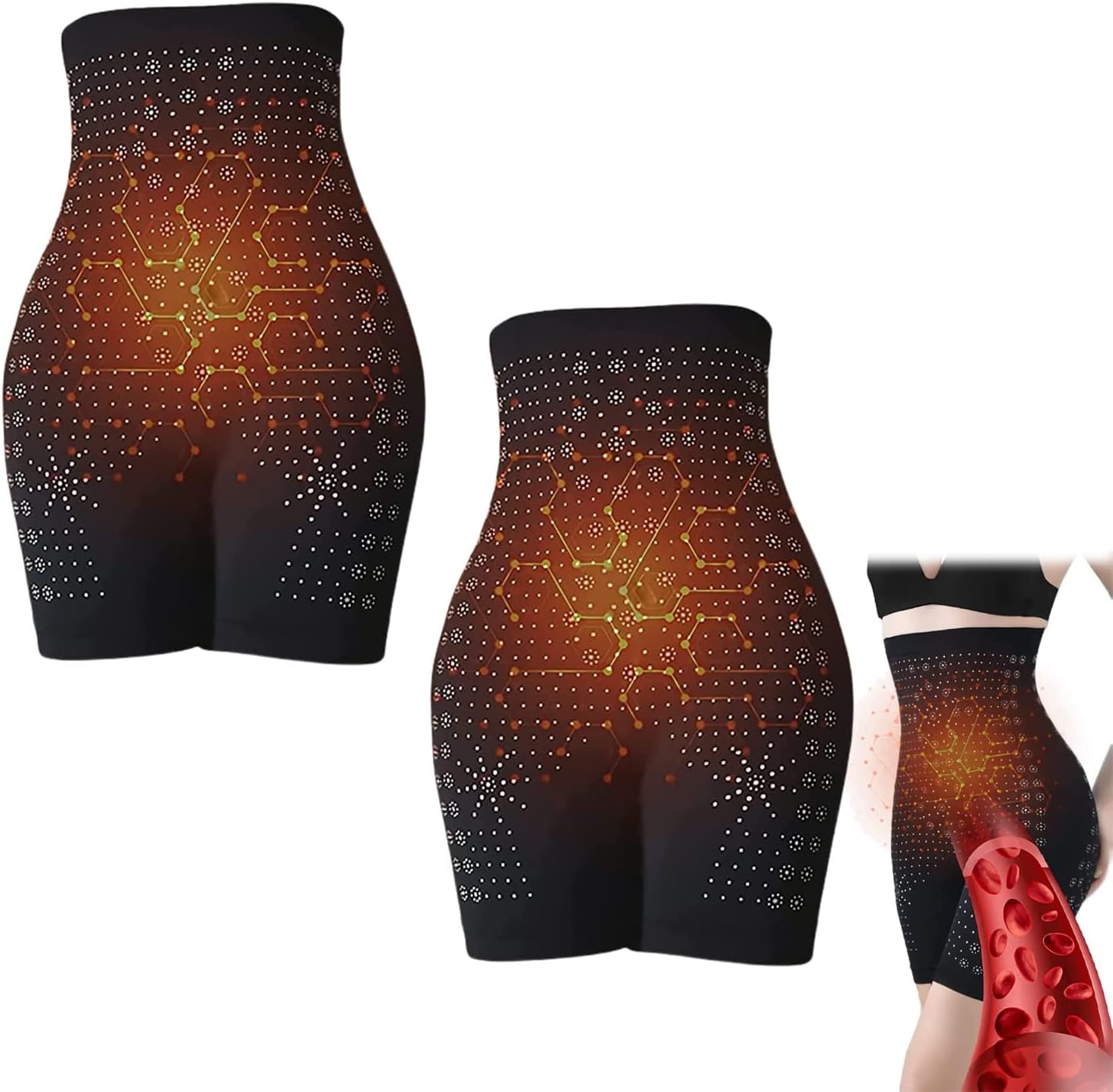 Body Shaper for Women Tummy Control, New Graphene Honeycomb Body Shaping Briefs